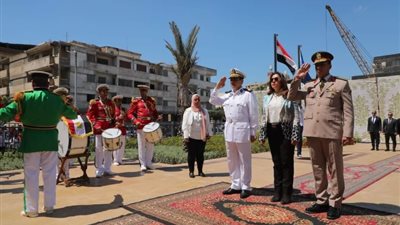 دمياط تحتفل بعيدها القومي بالموسيقى العسكرية وإكليل الزهور لـ«الجندي المجهول»