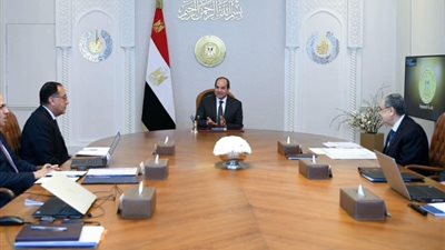 الرئيس السيسي يتابع مع الحكومة توفير المرافق اللازمة لمشروع مستقبل مصر