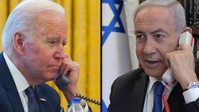 بايدن في اتصال هاتفي مع نتنياهو: سنوقف الأسلحة حال اجتياح رفح الفلسطينية