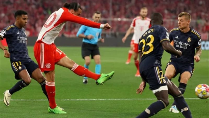 مباراة ريال مدريد وبايرن ميونخ