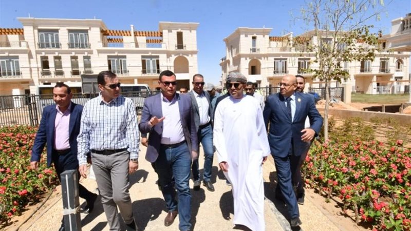 جانب من زيارة العاصمة الإدراية
