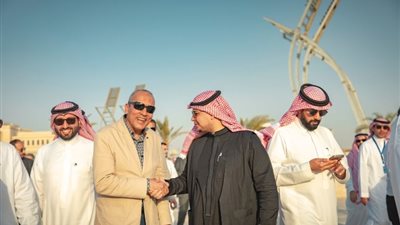 خالد عباس يلتقي رجال أعمال سعوديين بالعاصمة الإدارية الجديدة