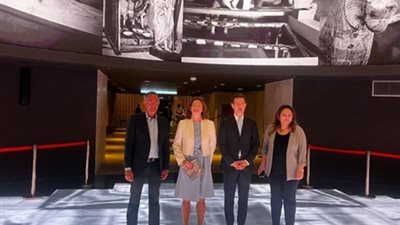 المتحف القومي للحضارة المصرية يستقبل وزيرة خارجية سلوفينيا