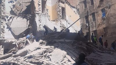 بعد مصرع شخصين، استدعاء صاحب العقار المنهار بـ العطارين في الإسكندرية