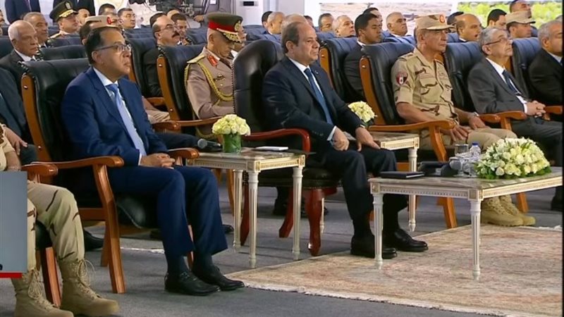 الرئيس السيسي يفتتح موسم الحصاد بمشروع مستقبل مصر