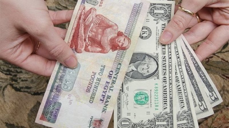 الدولار مقابل الجنيه