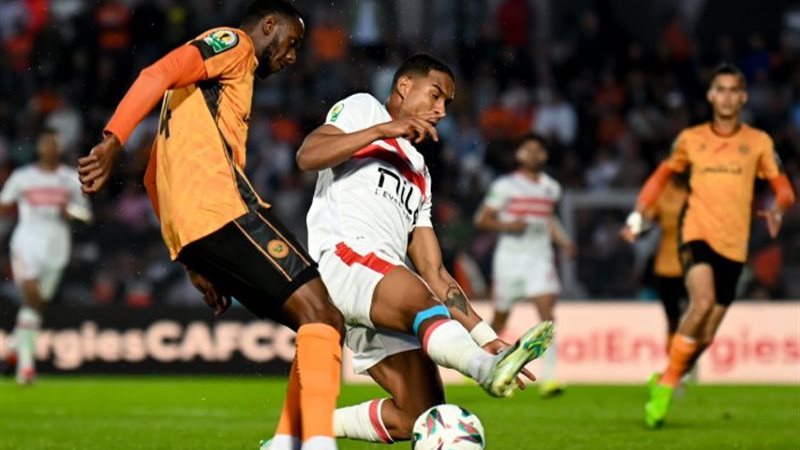 مباراة الزمالك ونهضة بركان