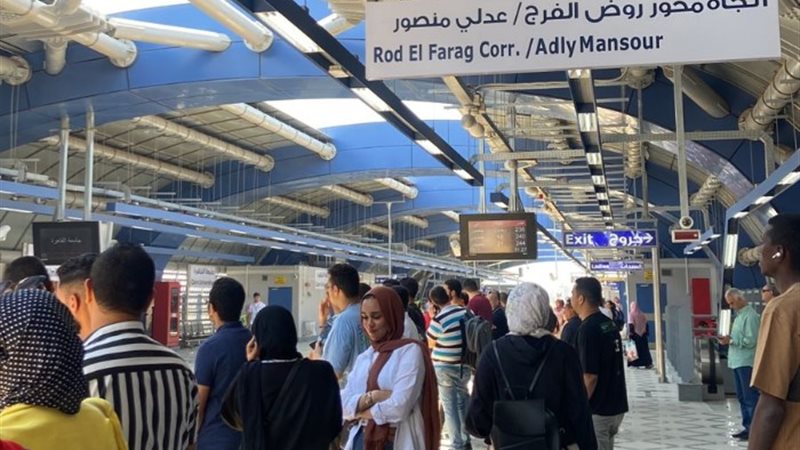 انطلاق أول رحلة للمحطات الجديدة لمترو الأنفاق الخط الثالث