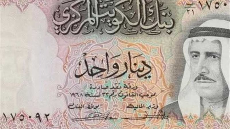 سعر الدينار الكويتي