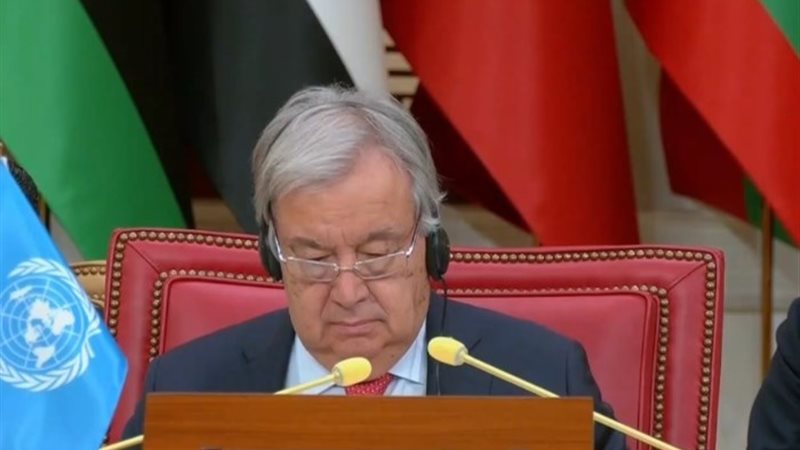 أنطونيو جوتيريش الأمين العام لمنظمة الأمم المتحدة