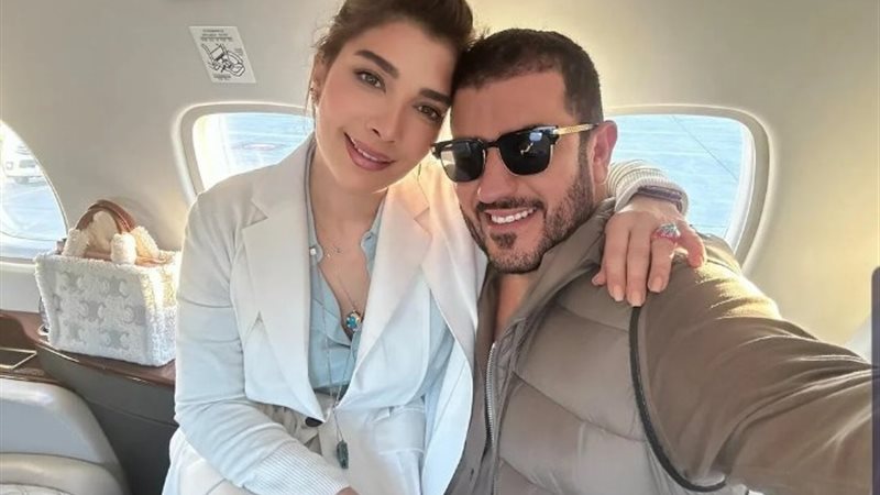 الفنانة أصالة وزوجها حسن فايق