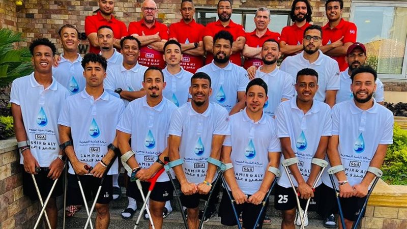 منتخب مصر للساق الواحدة