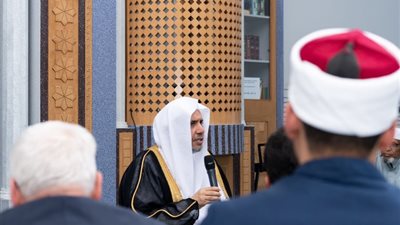 محمد العيسى يلتقي المُكوِّن الإسلامي اليوناني ورئيس أساقفة أثينا