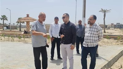 رئيس «دمياط الجديدة» يتابع أعمال تطوير منطقة الشاطئ لاستقبال موسم الصيف
