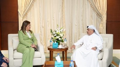 وزيرة التخطيط تبحث مع وزير المالية القطري سبل تطوير العلاقات الثنائية