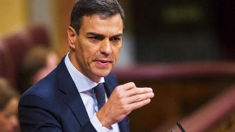 يدرو سانشيز بيريز كاستيخون رئيس وزراء الحكومة الإسبانية