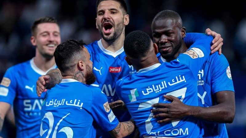 لاعبو الهلال السعودي