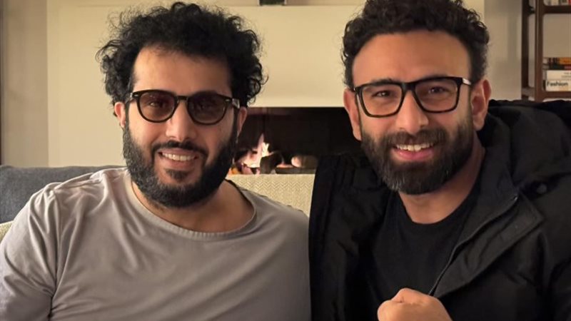 تركي آل الشيخ وإبراهيم فايق