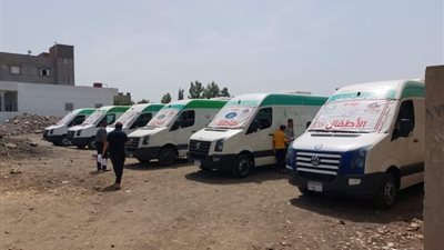 1282 مواطنا تلقوا الكشف والعلاج بالمجان في قرية أبو عدوى بكفر سعد