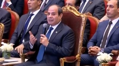 الرئيس السيسي: الدولة تدعم جميع خدمات المواطنين رغم تكلفتها الكبيرة