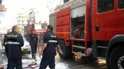 الحماية المدنية تسيطر على حريق شقة سكنية في الحوامدية والنيابة تعاين