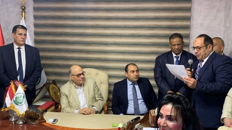 المهندس موسى مصطفى موسى والكاتب الصحفي ماهر الفضالي