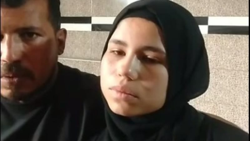 الناجية من غرق معدية أبو غالب
