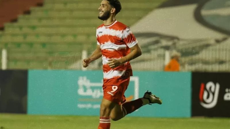 حسام أشرف لاعب فريق بلدية المحلة