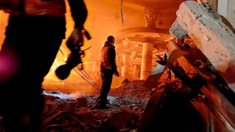 قصف مخيمات رفح الفلسطينية- أرشيفية