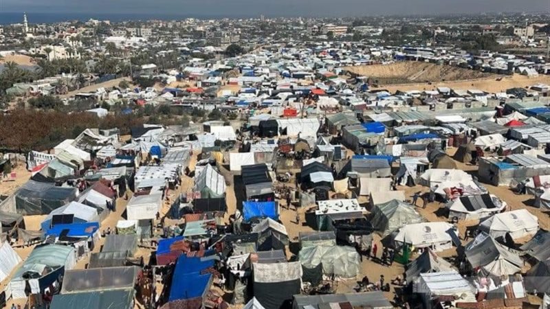 مخيمات رفح الفلسطينية - أرشيفية