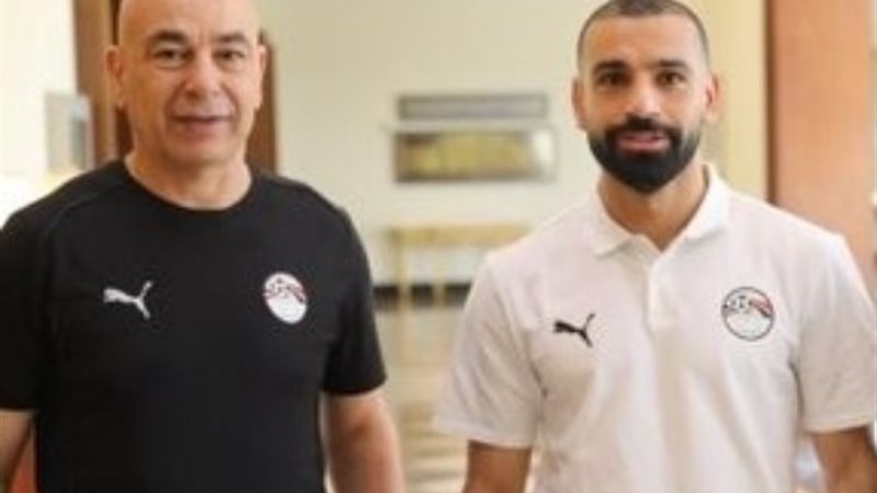محمد صلاح وحسام حسن
