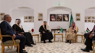 بيان خماسي لوزراء الخارجية العرب يشدد على ضرورة وقف إطلاق النار بغزة