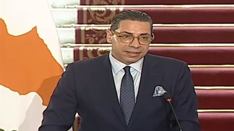 وزير خارجية قبرص كونستانتینوس كومبوس