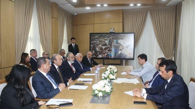 رئيس زراعة الشيوخ يلتقي مع عدد من الوزراء والدبلوماسيين ورج