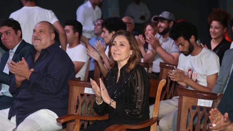 وزيرة الثقافة خلال الفاعلية