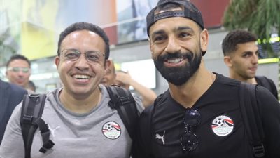 المنتخب الوطني يحتفل بـ «مئوية» صلاح ومحمد أبو العلا