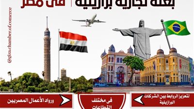«تجارية الجيزة»: تعاون برازيلي لدعم الشركات ورواد الأعمال المصريين