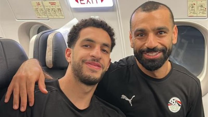 مصطفى شوبير ومحمد صلاح