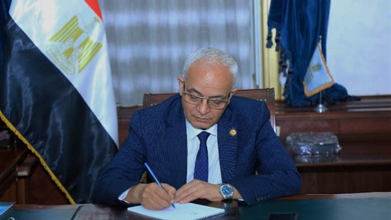 الدكتور رضا حجازي وزير التربية والتعليم والتعليم الفني