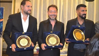 تكريم أحمد زاهر عن دوره في مسلسل «نعمة الأفوكاتو»
