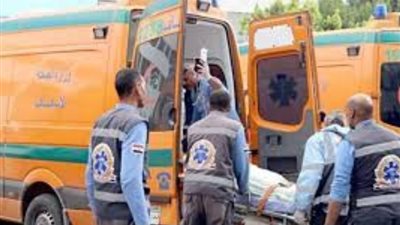 التصريح بدفن شخص لقي مصرعه أثر انقلاب ميكروباص ببني سويف