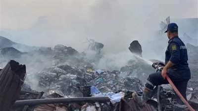 استمر 7 ساعات، إصابة 15 شخصًا وخسائر كبيرة فى المواشى بحريق زرايب البراجيل