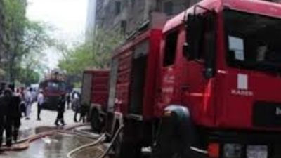 إصابة 4 أشخاص في حريق شقة سكنية بمنطقة الوراق