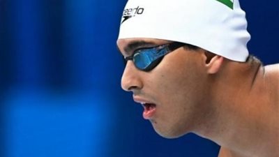 في باريس 2024، سباح فلسطيني يريد إطلاع العالم على ما يحدث في غزة