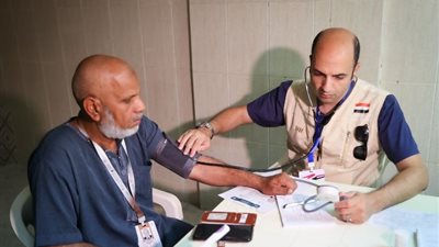الصحة: تقديم الكشف والعلاج لـ17 ألفا و734 حاجا مصريا في مكة والمدينة