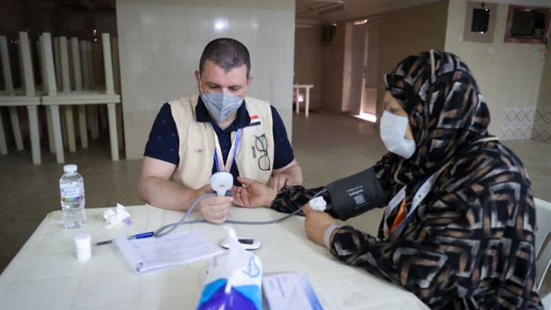 تقديم الخدمات للحجاج المصريين