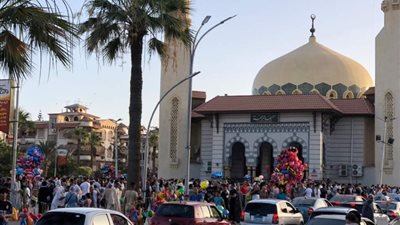 أهالي دمياط يؤدون صلاة عيد الأضحى المبارك في 86 ساحة (صور)