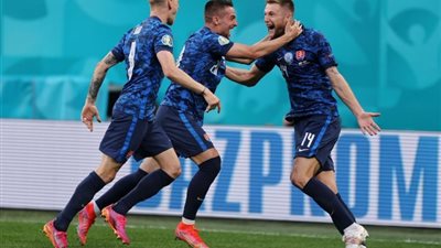 يورو 2024، بلجيكا تتأخر 1-0 أمام سلوفاكيا بالشوط الأول (فيديو)