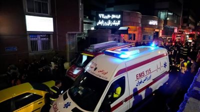 مصرع 9 أشخاص في حريق مستشفى بإيران