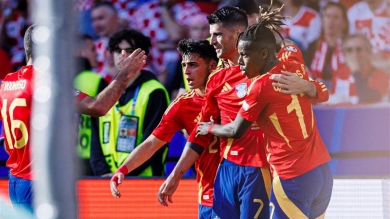 لاعبو منتخب إسبانيا